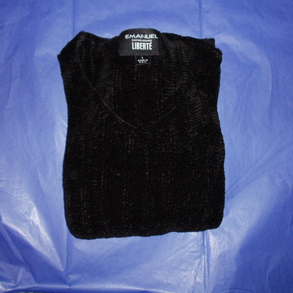 EUC Emanuel Ungardo Liberte Black Soft L💐